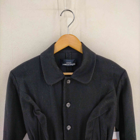 トリココムデギャルソン tricot COMME des GARCONS ウール フリルワンピース レディース