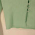 ザラ ZARA Mint Green Ribbed Knit Cropped Cardigan Top レディース JPN:M