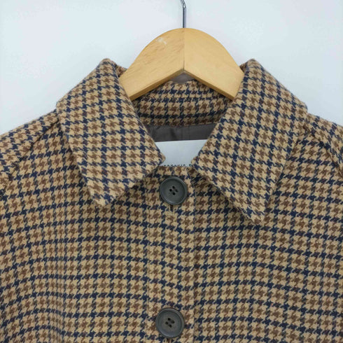 フリークスストア FREAKS STORE 22SS 千鳥格子 ステンカラーコート レディース FREE
