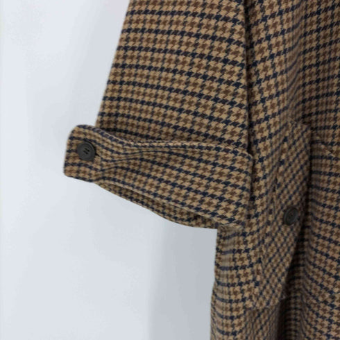 フリークスストア FREAKS STORE 22SS 千鳥格子 ステンカラーコート レディース FREE