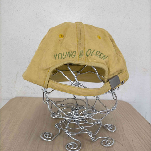 ヤングアンドオルセン YOUNG&OLSEN The DRYGOODS STORE フロント刺繍 6パネルキャップ メンズ FREE
