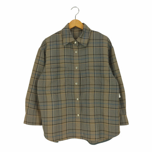 ビューティーアンドユースユナイテッドアローズ BEAUTY & YOUTH UNITED ARROWS ウォッシャブル チェックビッグシャツ レディース JPN:S