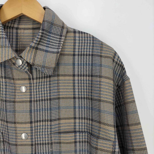 ビューティーアンドユースユナイテッドアローズ BEAUTY & YOUTH UNITED ARROWS ウォッシャブル チェックビッグシャツ レディース JPN:S