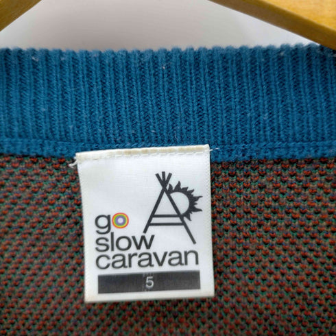 ゴースローキャラバン go slow caravan カメレオン ニット メンズ JPN:5