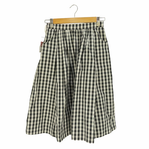 マッキントッシュフィロソフィー MACKINTOSH PHILOSOPHY ギンガムチェック ギャザースカート レディース JPN:36