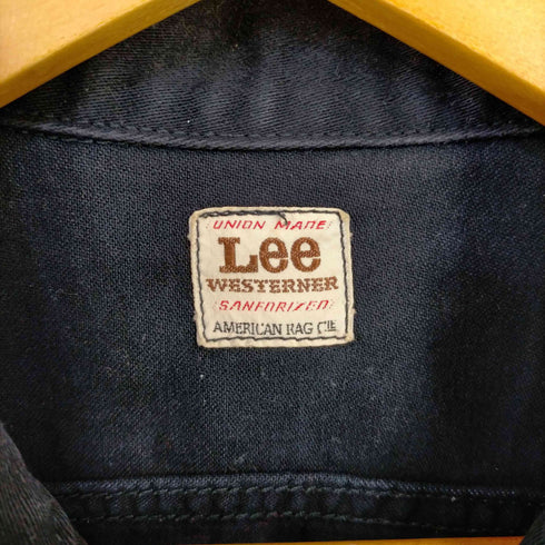 リー Lee 100Jウ westerner コットンサテントラックジャケット メンズ import:S