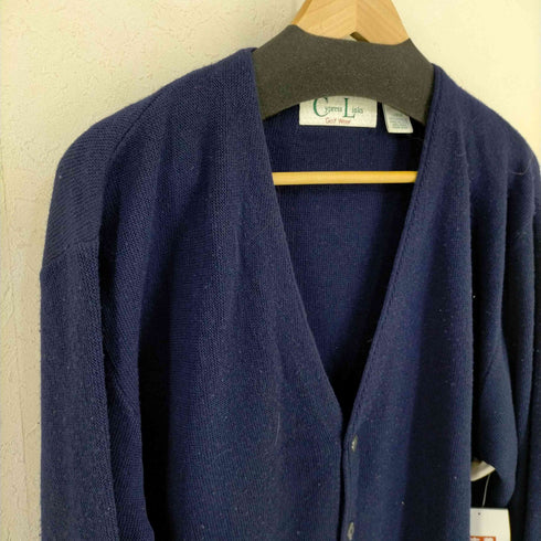 CYPRESS LINKS USA製 アクリルカーディガン メンズ import:L