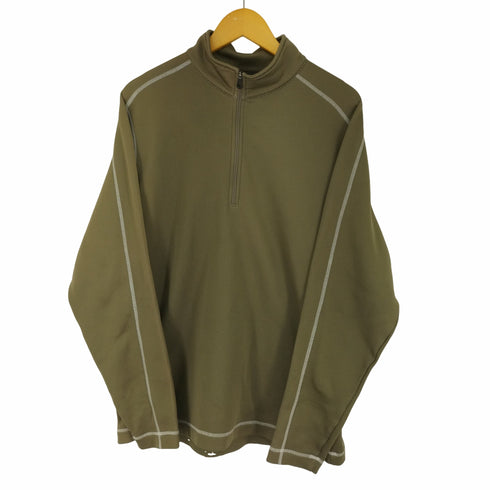 ナイキゴルフ NIKE GOLF ステッチワークハーフジップトラックトップ 袖スウッシュ メンズ JPN:L