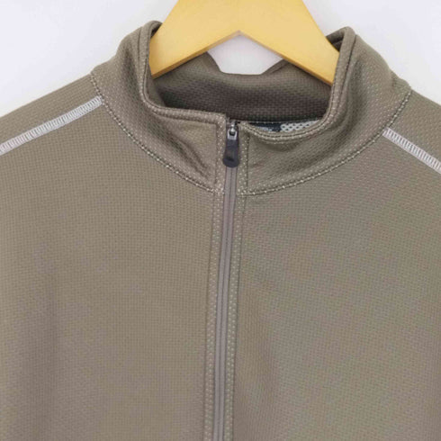 ナイキゴルフ NIKE GOLF ステッチワークハーフジップトラックトップ 袖スウッシュ メンズ JPN:L