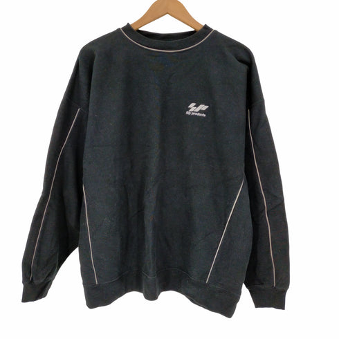 スライ SLY PIPING LINE スウェット BLK レディース