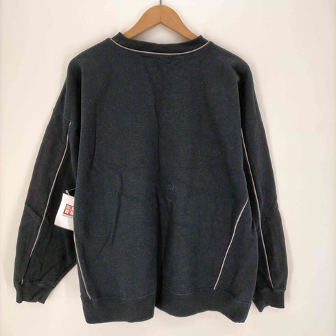 スライ SLY PIPING LINE スウェット BLK レディース