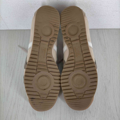 オニツカタイガー ONITSUKA TIGER LIMBER 66 PRESTIGE スウェード切替 レザー ローカットスニーカー レディース JPN:23.5