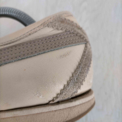 オニツカタイガー ONITSUKA TIGER LIMBER 66 PRESTIGE スウェード切替 レザー ローカットスニーカー レディース JPN:23.5