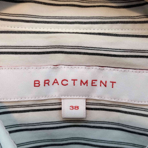 ブラクトメント BRACTMENT 長袖シャツ ストライプシャツ メンズ US:38