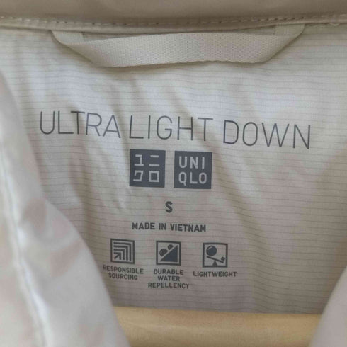 ユニクロ UNIQLO ウルトラライトダウンシャイニーボリュームジャケット レディース JPN:S