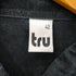 TRU アート柄 貝ボタン キュプラシャツ レディース 42