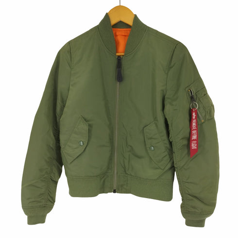 アルファインダストリーズ ALPHA INDUSTRIES MA-1 フライトジャケット レディース import:M