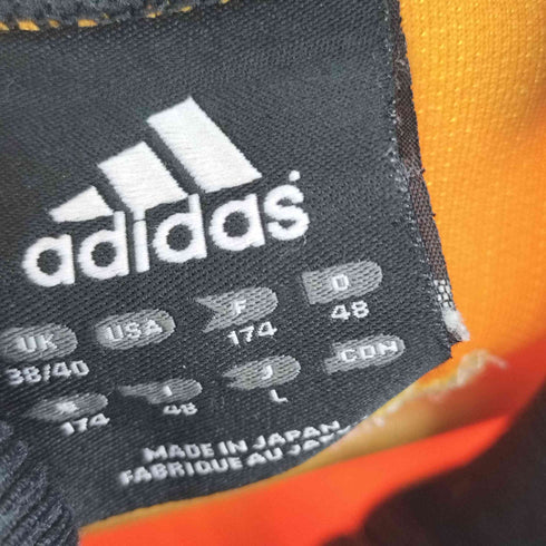 アディダス adidas 00S トラックトップ 3ストライプ オレンジ ブラック メンズ JPN:L