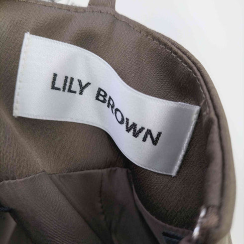 リリーブラウン Lily Brown ヴィンテージライクレースキャミワンピース レディース JPN:1