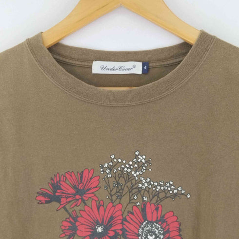 アンダーカバー UNDERCOVER TEE Flower another Dimension メンズ JPN:4