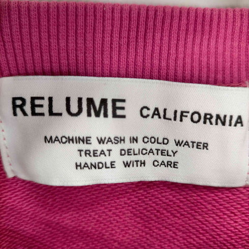 ジャーナルスタンダードレリューム JOURNAL STANDARD relume CALIFORNIA オーバーサイズ スリットスウェット メンズ JPN:M