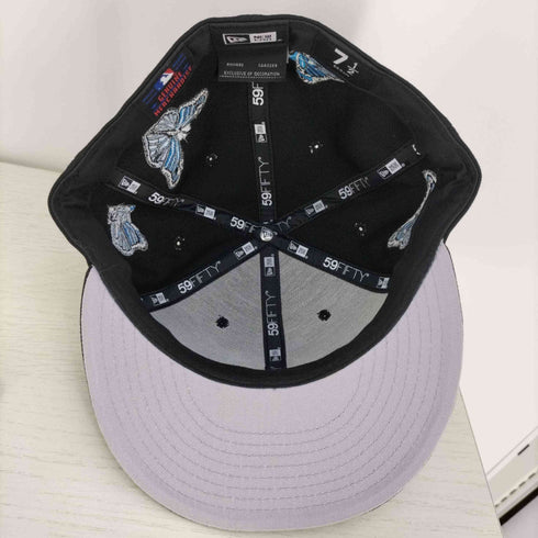 ニューエラ NEW ERA 59FIFTY 蝶 バタフライズ 刺繍キャップ メンズ 7 1/2