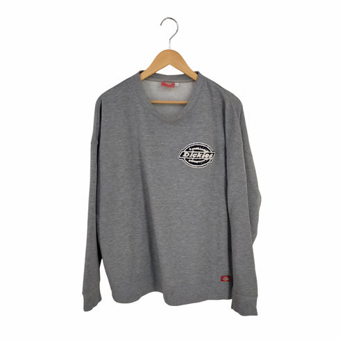 ディッキーズ Dickies パイルワッペン クルーネックスウェット メンズ import:L