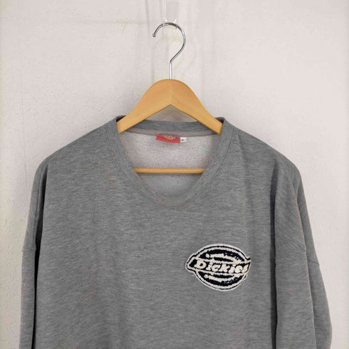 ディッキーズ Dickies パイルワッペン クルーネックスウェット メンズ import:L