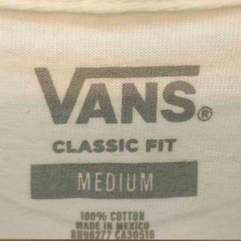 バンズ VANS バックプリント 半袖Tシャツ メンズ JPN:M
