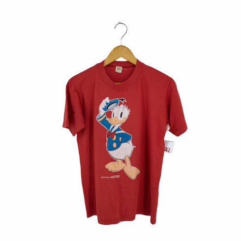 ベルバシーン Velva Sheen イエロータグ シングルステッチ キャラクタープリントTシャツ メンズ import:M