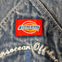 ディッキーズ Dickies USA製フロント刺繍オーバーオール メンズ 30×32