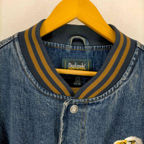ダンブルック Dunbrooke デニム切り替え刺繍スタジャン メンズ JPN:L
