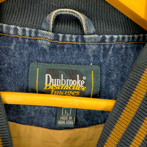 ダンブルック Dunbrooke デニム切り替え刺繍スタジャン メンズ JPN:L