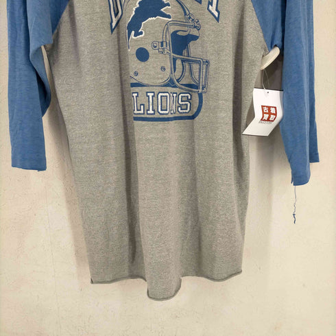 フルギ LOGO7.INC USA製 シングルステッチ DETROIT LIONS ラグランカットソー メンズ import:L