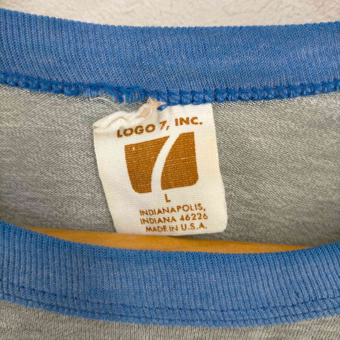フルギ LOGO7.INC USA製 シングルステッチ DETROIT LIONS ラグランカットソー メンズ import:L