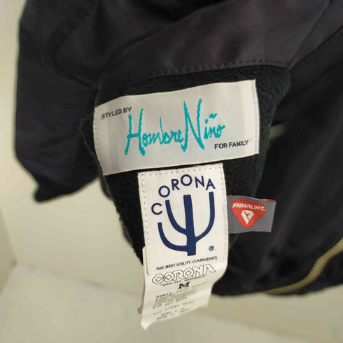 オンブレニーニョ HOMBRE Nino 17AW MA-1 CUSTOM PRIMALOFT メンズ JPN:M