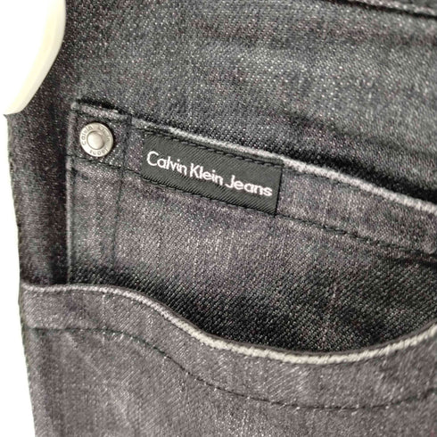 カルバンクラインジーンズ Calvin Klein Jeans ブラックデニムパンツ メンズ 31