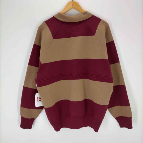 ヱビセンスケートボーズ Evisen skateboards 22AW HIGH-GAUGE KNIT RUGBY SHIRT メンズ JPN:M