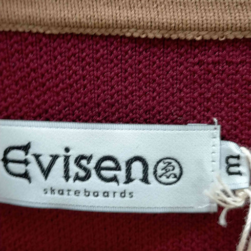 ヱビセンスケートボーズ Evisen skateboards 22AW HIGH-GAUGE KNIT RUGBY SHIRT メンズ JPN:M