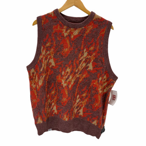 ヱビセンスケートボーズ Evisen skateboards 23SS EVISEN OBAKE KNIT VEST メンズ JPN:M