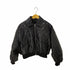 ザラ ZARA FAUX LEATHER JACKET ダイヤキルティング レディース us m