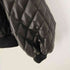 ザラ ZARA FAUX LEATHER JACKET ダイヤキルティング レディース us m