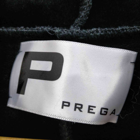 プレガ PREGA フルジップ ロング パーカー ワンピース レディース