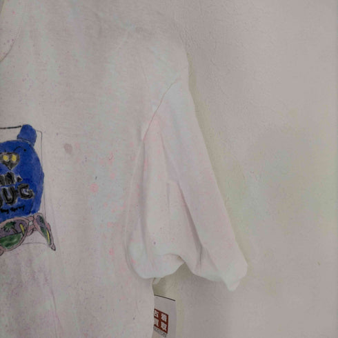 フルーツオブザルーム FRUIT OF THE LOOM USA製 シングルステッチ ペンキ ペイントTシャツ メンズ import:XL