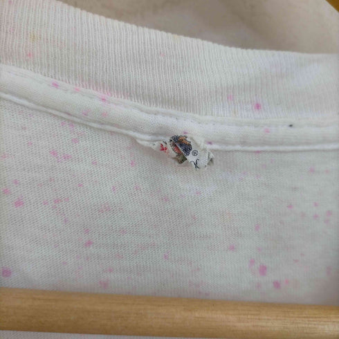 フルーツオブザルーム FRUIT OF THE LOOM USA製 シングルステッチ ペンキ ペイントTシャツ メンズ import:XL