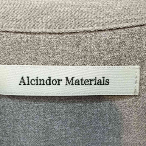 Alcindor Materials ポリエステルロングスリーブシャツ メンズ import:M