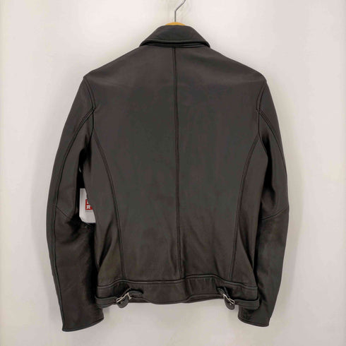 ナノユニバース nano universe SHEEP LEATHER SINGLE RIDERS JACKET メンズ JPN:S