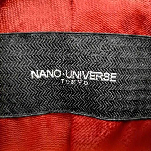 ナノユニバース nano universe SHEEP LEATHER SINGLE RIDERS JACKET メンズ JPN:S