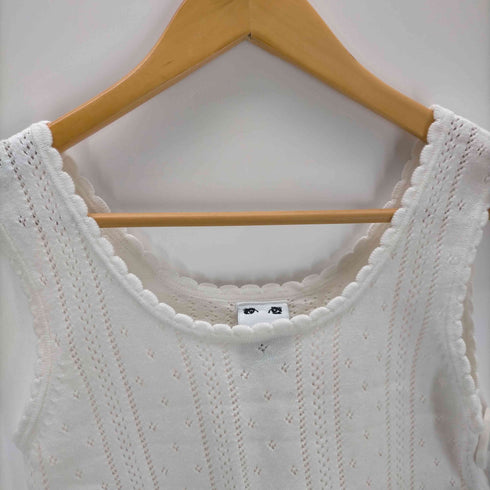 エックスガール X-girl OPENWORK KNIT TANK T レディース ONE SIZE