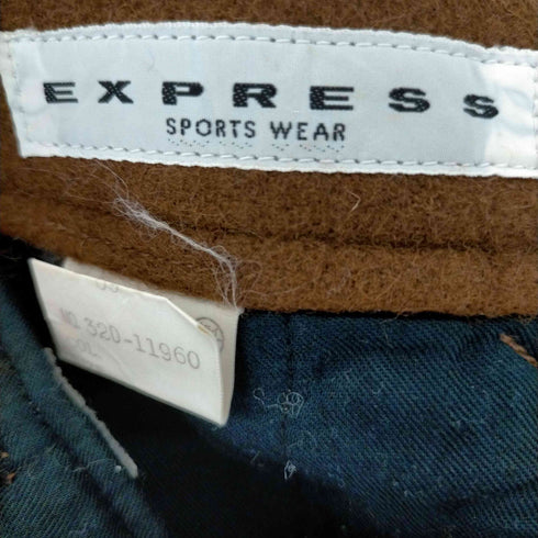 エクスプレス EXPRESS ウール混 2タック パンツ メンズ